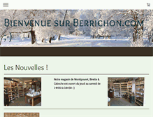 Tablet Screenshot of berrichon.com